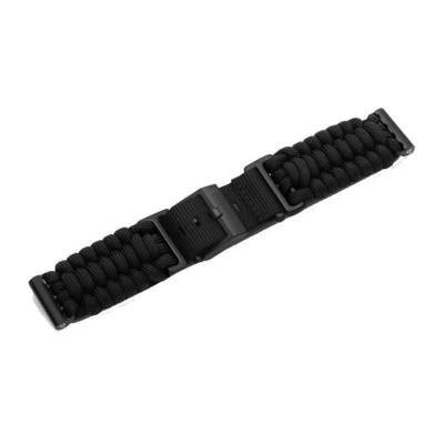 Bracelet de montre Noir pour INOX. Paracorde - Victorinox