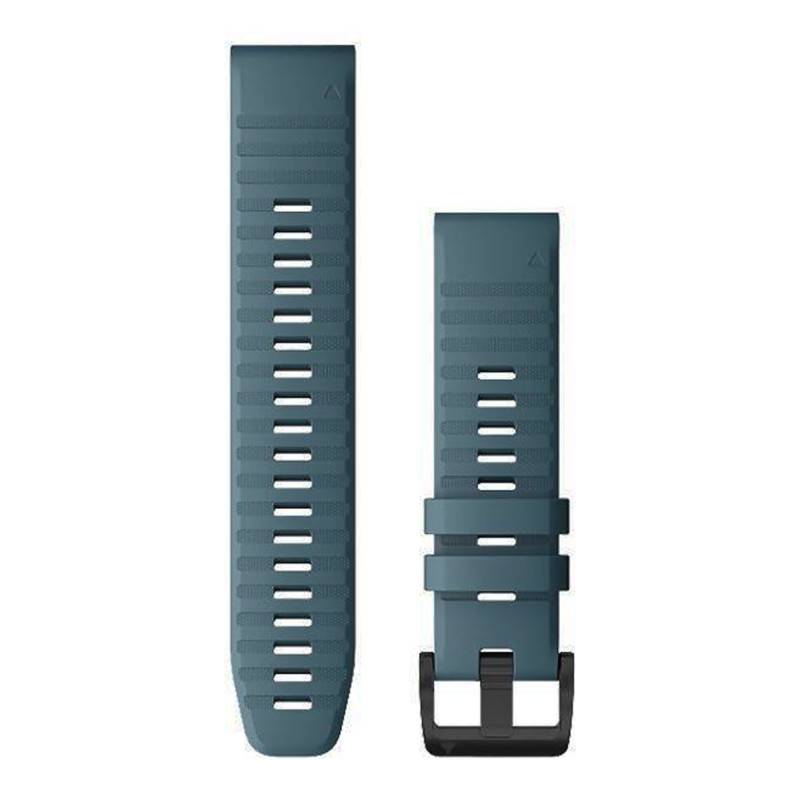 QuickFit Lagoon Blue Silicone Watch Strap - Garmin