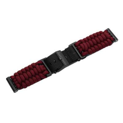 Bracelet rouge pour INOX. Paracorde - Victorinox