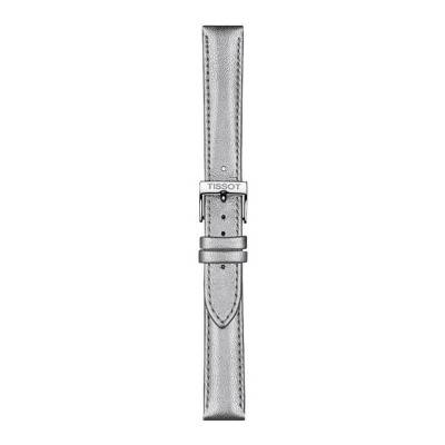 Tissot Official Gray Leather Watch Strap 16 mm T852047129 - Tissot