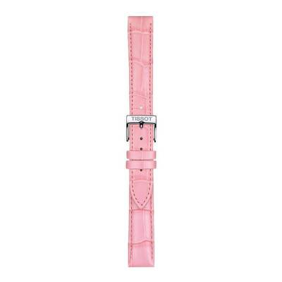 Bracelet de montre Officiel Tissot Cuir Rose 16 mm T852047114 - Tissot