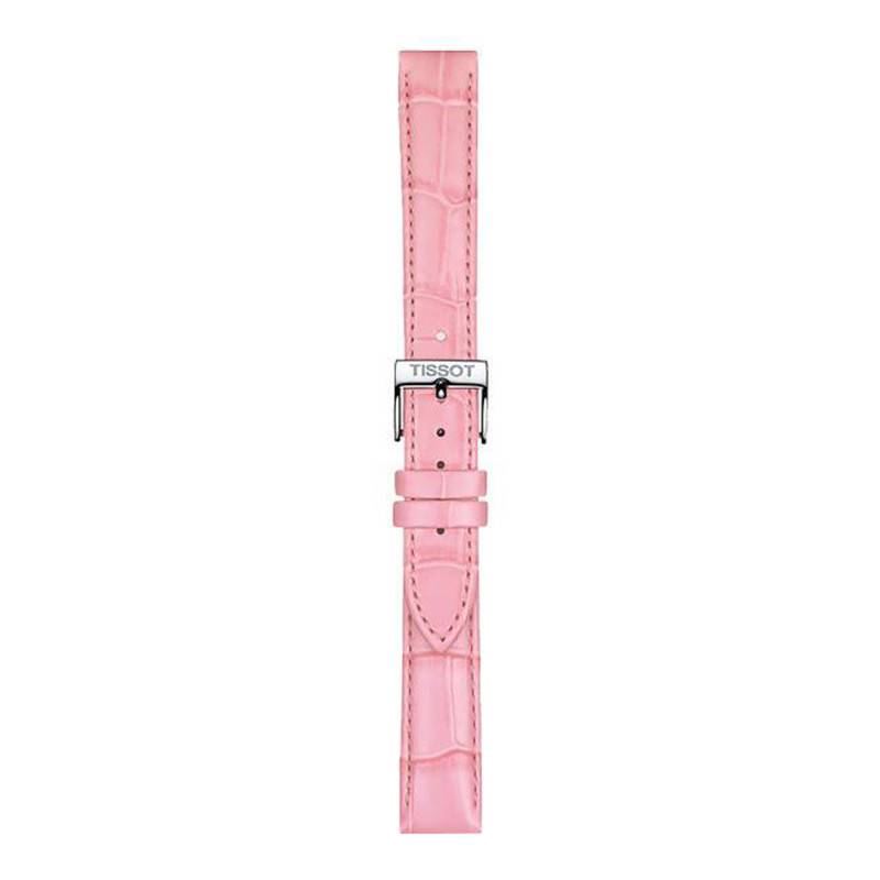 Tissot Official Pink Leather Watch Strap 16 mm T852047114 - Tissot