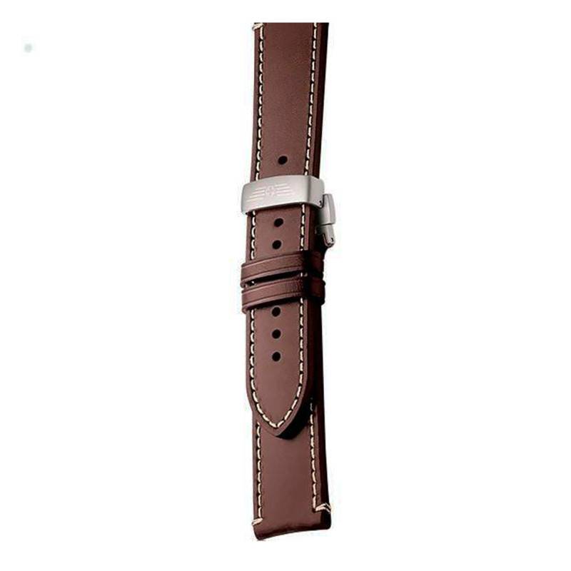 Brown Leather Bracelet for Airboss Mechanical 42mm Model - Victorinox