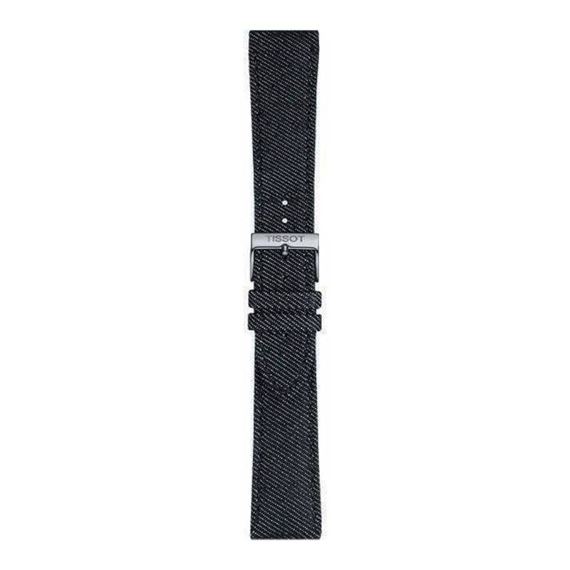 Official Tissot Blue Fabric Watch Strap 22 mm T852046779 - Tissot