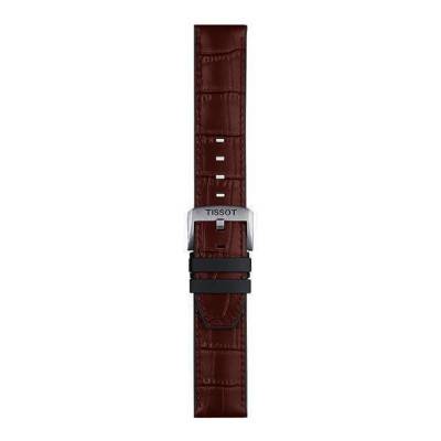 Bracelet de montre Officiel Tissot Cuir Brun 22 mm T852046767 - Tissot