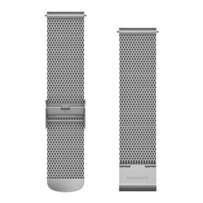 Silver Milanese Mesh Quick Release Watch Strap 010-12924-23 - Garmin