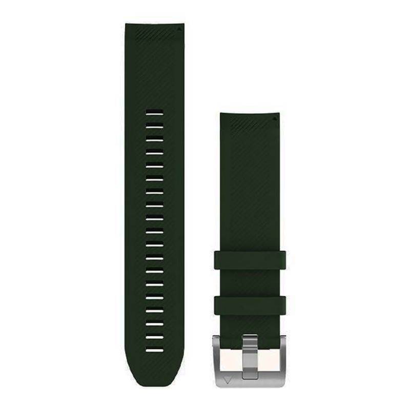 Pine Green Silicone Quickfit Watch Band 010-13008-01 - Garmin Marq
