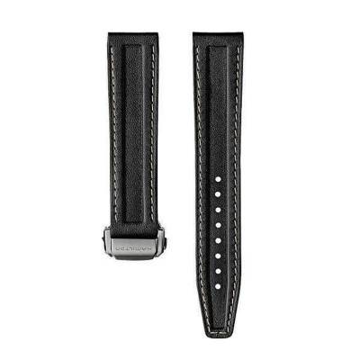 Bracelet de montre Broadway Noir 20mm H6004331001 - Hamilton