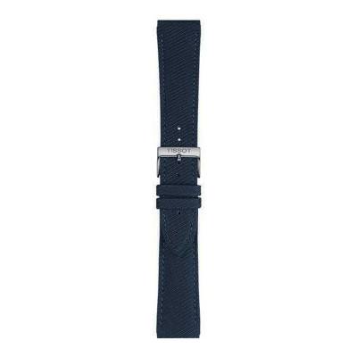 Official Tissot Blue Fabric Watch Strap 22 mm T852046783 - Tissot