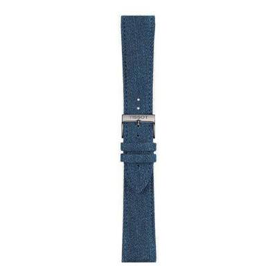 Bracelet de montre Officiel Tissot Tissu Bleu 22 mm T852046781 - Tissot