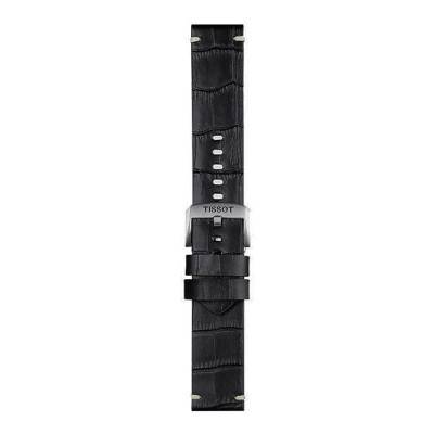Tissot Official Black Leather 22 mm Watch Strap T852046775 - Tissot