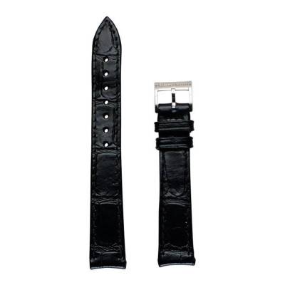 Valiant Black Leather Watch Strap H690394100 - Hamilton