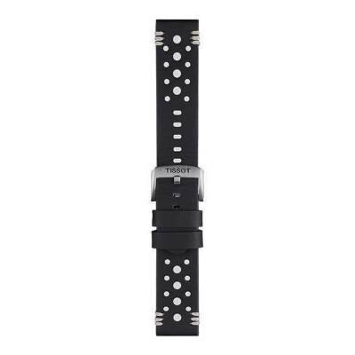 Tissot Official Black Leather 22 mm Watch Strap T852046810 - Tissot
