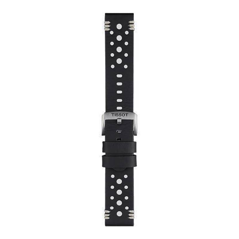 Tissot Official Black Leather 22 mm Watch Strap T852046810 - Tissot