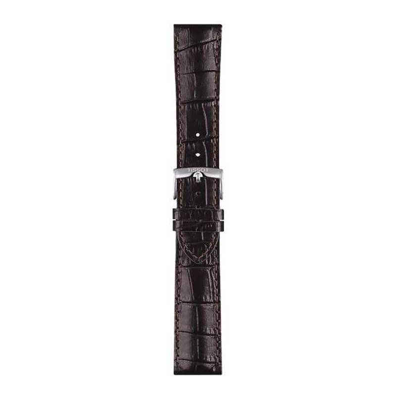 Tissot Official Brown Leather Watch Strap 22 mm T852041655 - Tissot