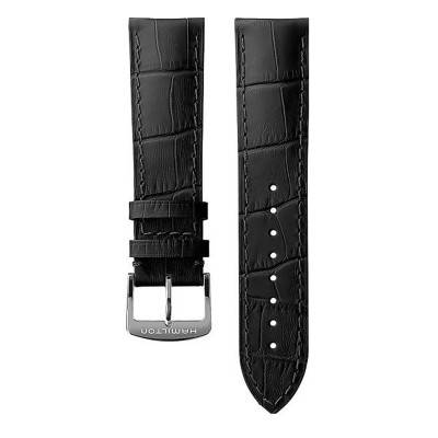 Bracelet de Montre Boulton Noir 22mm H690135103 - Hamilton