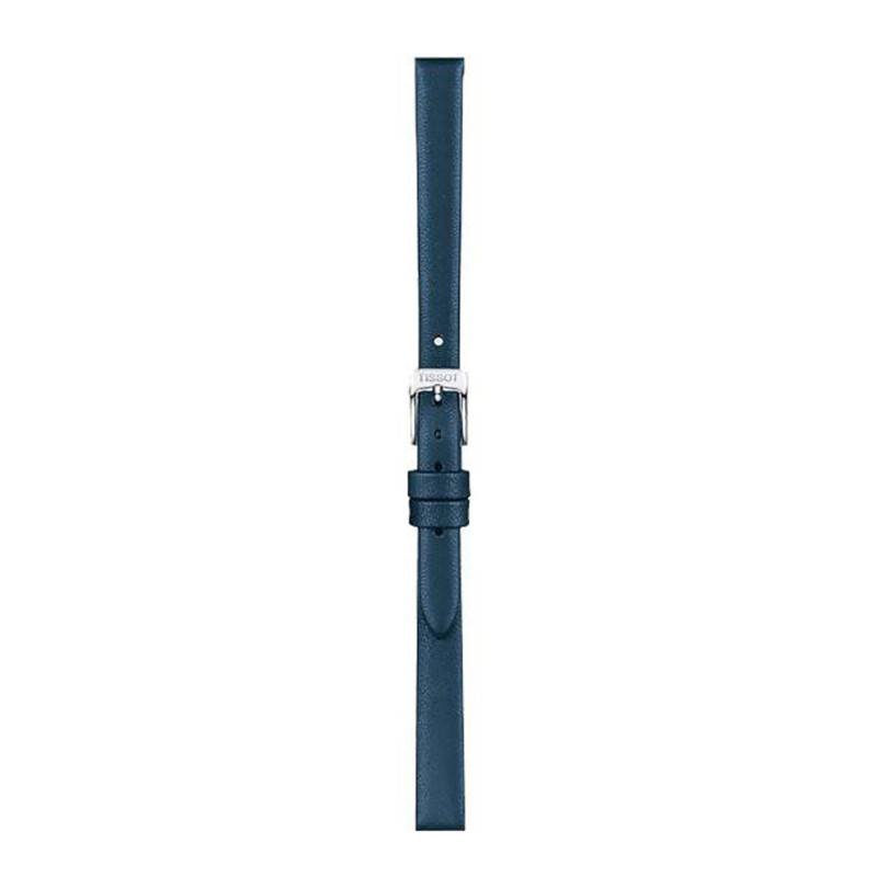 Official Tissot Blue Leather Watch Strap 09 mm T852043163 - Tissot