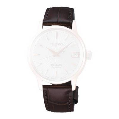 Leather 17mm Watch Band L0JP011P0 - Seiko