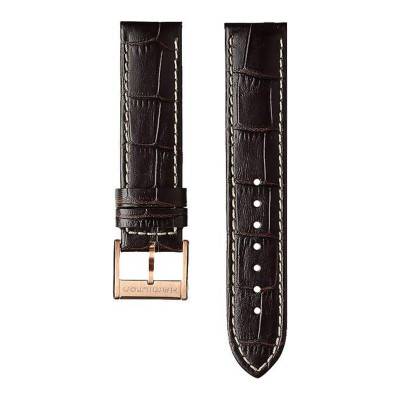 Bracelet de montre Jazzmaster Brun Doré 20mm H6003251081 - Hamilton
