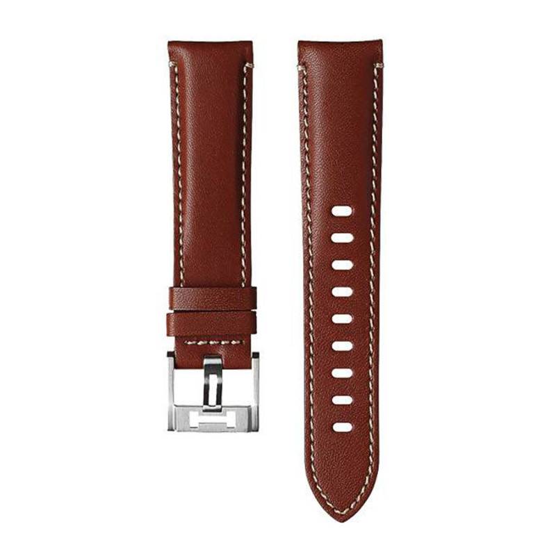 Brown 22mm Khaki Aviation Watch Strap H6007791001 - Hamilton