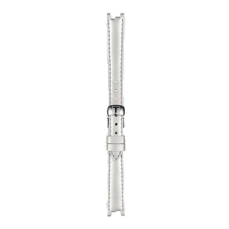 Tissot Official White Leather Watch Strap 12 mm T852036540 - Tissot
