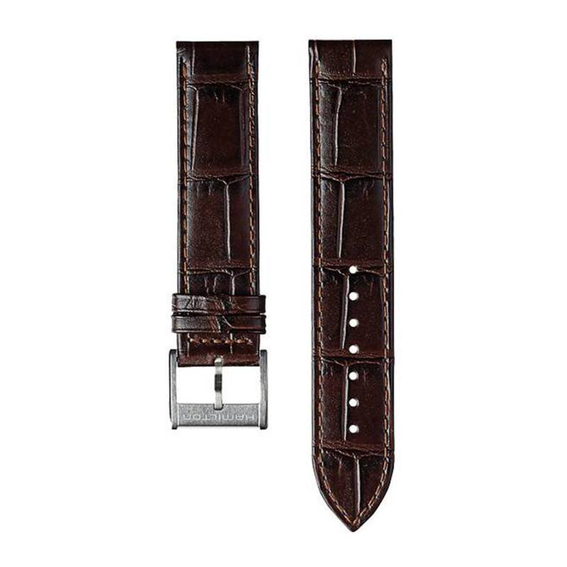 Brown Jazzmaster 20mm Watch Strap H6003251001 - Hamilton