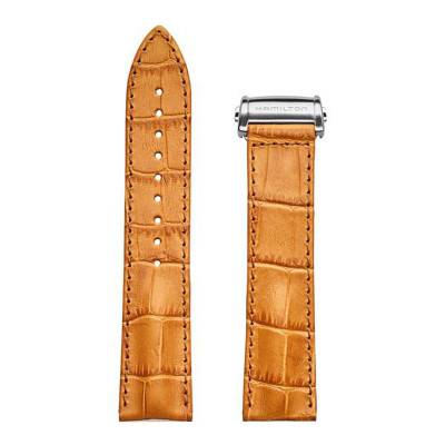 Brown Leather Jazzmaster Watch Strap H690326117 - Hamilton