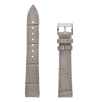 Bracelet de montre Valiant Cuir Gris H690394101 - Hamilton