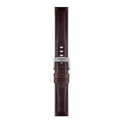 Tissot Official Brown Leather Watch Strap 20 mm T852046836 - Tissot