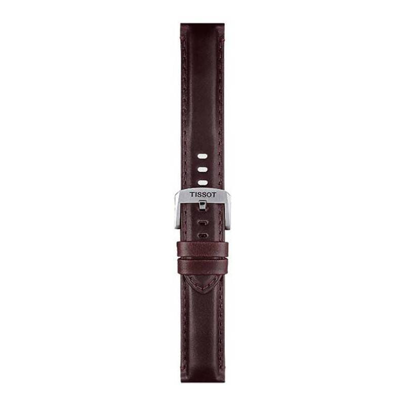 Tissot Official Brown Leather Watch Strap 20 mm T852046836 - Tissot