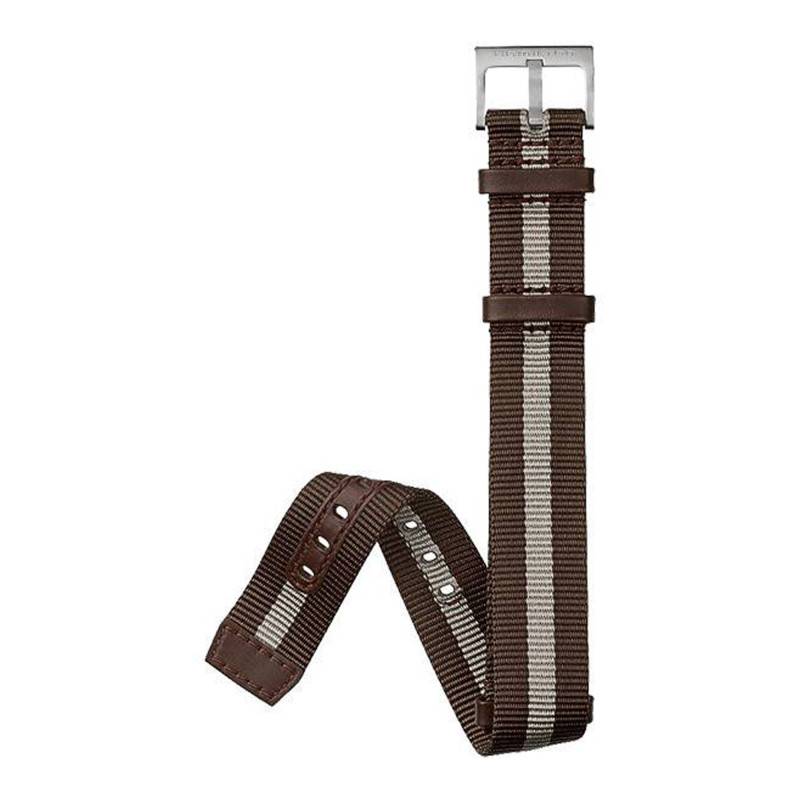 Brown NATO Khaki Field 20mm Watch Band H6006821031 - Hamilton