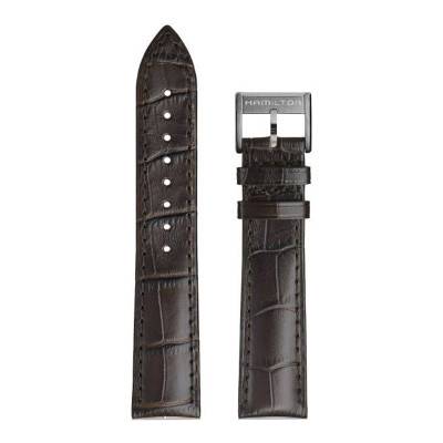 Watch Strap Jazzmaster Brown Leather H690425106 - Hamilton
