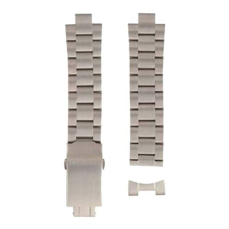 Hamilton Khaki Field Gray Steel Watch Strap 21mm H695644104 - Hamilton