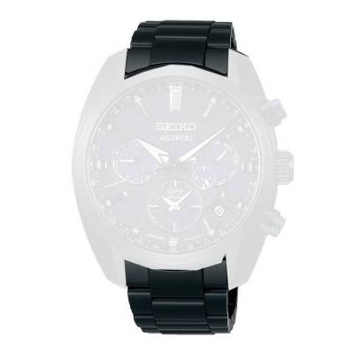Black Steel Watch Strap 21mm M182113W0 - Seiko