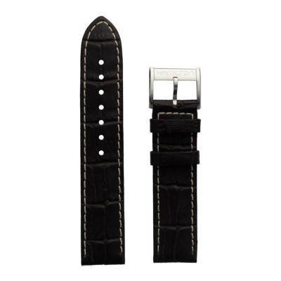 Bracelet de montre Jazzmaster Cuir Brun Foncé H690325101 - Hamilton