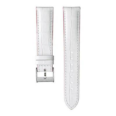 White Leather Jazzmaster Watch Strap 18mm H690324113 - Hamilton
