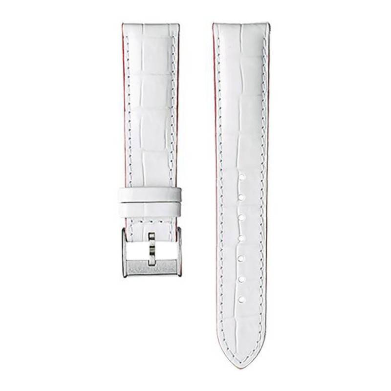 White Leather Jazzmaster Watch Strap 18mm H690324113 - Hamilton