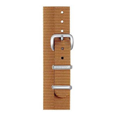 Bracelet Nato 12mm Moutarde, Longueur 390mm, boucle acier - Briston