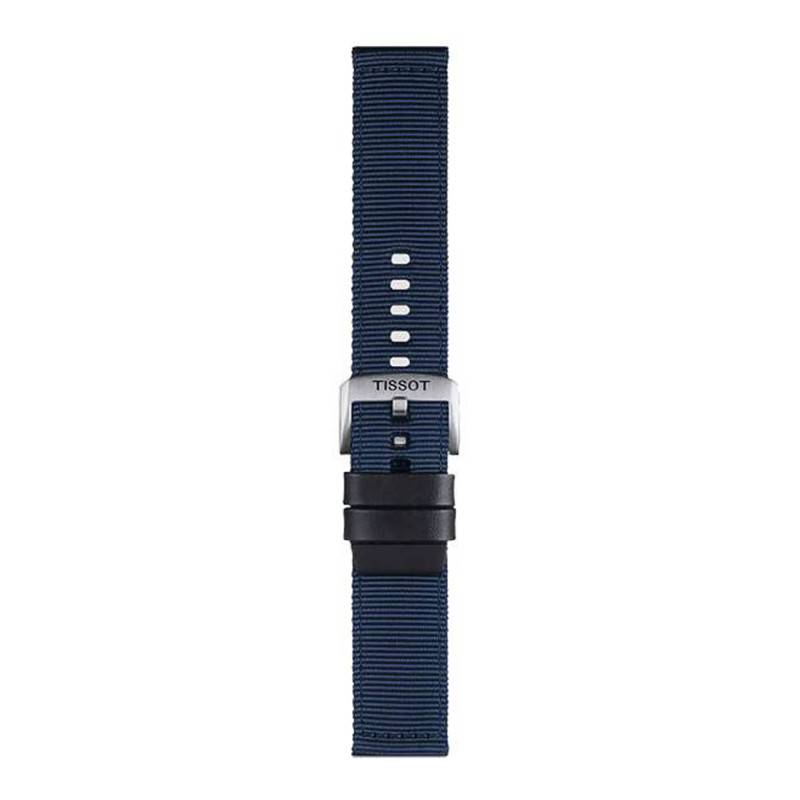 Tissot Official Blue Fabric Watch Strap 22 mm T852046754 - Tissot