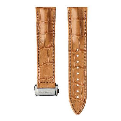 Brown 22mm Jazzmaster Watch Strap H6003261171 - Hamilton