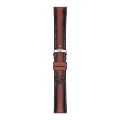 Tissot Official Brown Leather Watch Strap 20 mm T852046842 - Tissot