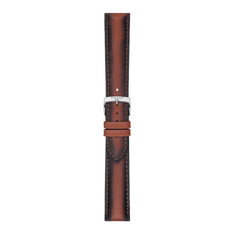 Tissot Official Brown Leather Watch Strap 20 mm T852046842 - Tissot