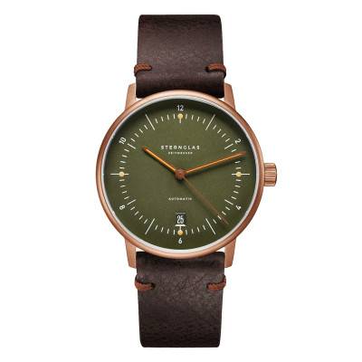 Montre Naos Automatic Dark Green S02-NA35 - Sternglas
