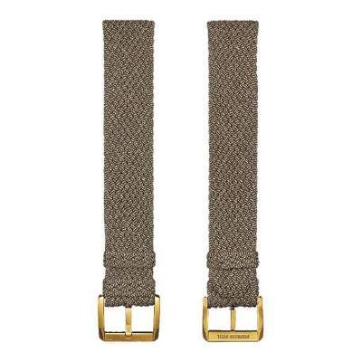 Gold Perlon Watch Strap 20 mm P072 - March LAB