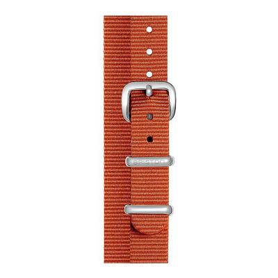 Bracelet Nato 12mm Brown, Longueur 390mm, boucle acier - Briston