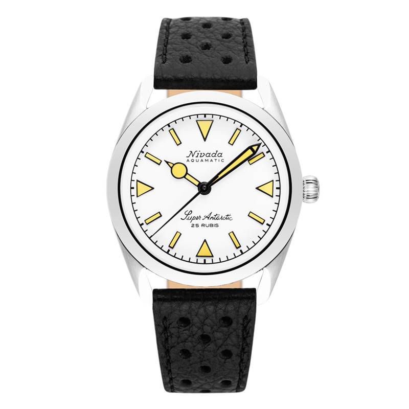 Super Antarctic White Watch 32064A - Nivada Grenchen