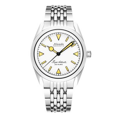 Super Antarctic White Watch 32064A - Nivada Grenchen