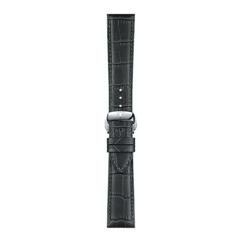 Tissot Official Grey Leather Watch Strap 21 mm T852045750 - Tissot