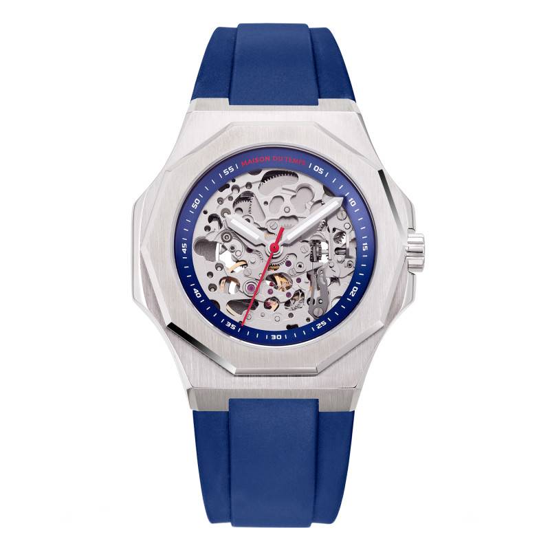 MTZeta Skeleton Blue Watch - Maison du Temps