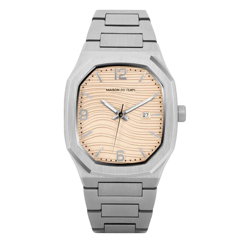 Beige Steel MTPhi Watch - Maison du Temps
